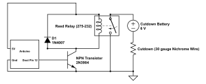 Cutdown circuit diagram